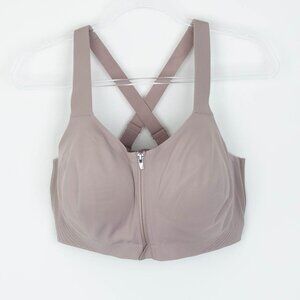 Victorias Secret Womens VSX Front Closure Sports Bra Size 38DDD Athletic Workout